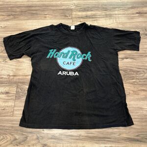 Vintage Hard Rock Cafe Aruba Single Stitch 1990s Size 2Xl